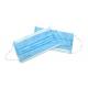 Odorless 3 Ply Disposable Face Mask With Adjustable Aluminum Nose Piece