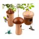 Wooden Garden Tool - Bee House Stylish and Functional for Gardens Premium Wooden Bee Shelter