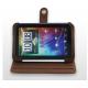 Leather case Stand  cover for HTC Flyer Tablet