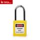 38mm Shackle Plastic Ip65 Safety Padlock With Master Keys G02