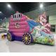 Cartoon theme Inflatable Bounce House Slide Combo Unicorn Horse Bouncy Castle Slides