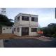 Glass Wool Double Container House Non - Combustible With Platform and Stairs