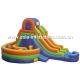 Inflatable Round Pool Playground With Slide For Chilren Amusement Games