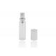 10 Ml Refillable Plastic Spray Bottles With 13 / 415 Shiny Silver Perfume Sprayer