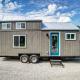 SGS BV Economical Prefabricated Modular Mobile Portable Container House On Wheels