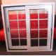 German hardware mosquito net red sandalwood european style aluminum sliding windows