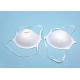 White Cup Shape Face Mask Non Woven Medical Disposables With Ear - Loop