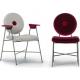 Bontempi Casa Penelope Fiberglass Arm Chair With Stylishly Alternative Design