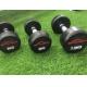 Round Head Cast Iron Dumbbells Olympic Barbell Set 25kg 50kg