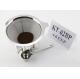 Double Layer Gift Set Stainless Steel Cone Filter For Tea / Coffee