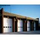 Noise Reducing Steel Overhead Sectional Door with Powder Coated Finish Industrial Insulated Doors