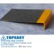 Grit-Coated Anti-Slip Fiberglass Stair Tread Cover,FRP anti-slip step strips FRP anti-slip step tread covers