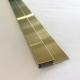 201 304 Golden Hairline Mirror Stainless Steel Tile Trim Metal U Profile