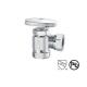 Lead Free Brass Faucet Angle Stop Threaded Brass Copper Angle Valve For Bathroom