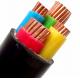 Black 4 Core PVC Insulated Copper Wire Xlpe Insulated PVC Sheathed Cable