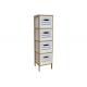 BSCI 110cm Height Wood Nightstand With Drawers