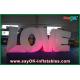 Wedding Inflatable Lighting Decoration White LOVE With Led Eco - Friendly