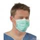 Blue Green Medical Grade Face Mask Personal Care 3 Ply Surgical Mask