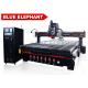 Blue Elephant 2040 Auto Tool Changer CNC Oscillating Knife Spindle Sander Tool Blade Roll Paper Cutting Machine