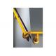 Anti - Collision Nylon Toilet Cubicle Fittings Hardware With Fire Retardant Surface