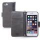 IPhone 6/6s Leather Phone Case , Synthetic Leather Suede Flip Wallet Case Cover