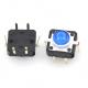 original Vertical Colorful LED 12*12 4 Pin push button micro switch led light 250V