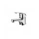 Single Lever Bathroom Mixer Tap Cold Hot Water 3/8 Inch Hoses Installations Brass