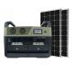 Rechargeable Portable 3600wh Solar Generator Power Station Lithium With Inverter