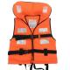 Fluorescent Green Lightweight Life Jackets Bright Color ISO9000