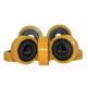 127 * 60mm Polyurethane Wheels With Bearings As Industrial Forklift Casters