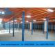 Cold Roll Steel Mezzanine Floor Boards , Heavy Duty Mezzanine Storage Systems