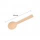 100mm Birchwood Disposable Wooden Dessert Spoons For Eating 100 Pcs