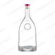 Glass Bottle with Thick Bottom and Cork 250ml 500ml 750ml Base Material Glass Customized