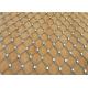 Woven Rope Architectural Wire Mesh Corrosion Resistant For Zoo Safety Protection