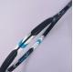 Blue Lightweight Carbon Fiber Tennis Racquet 65lbs