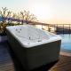 Luxury Acrylic Endless Swim Pool Outdoor Whirlpool Massage Swim Spa