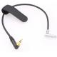 Lemo 5 Pin Right Angle Male To Right Angle 3.5mm TRS Camera Audio Cable For Z CAM E2