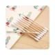 Lightweight Medical Cotton Swabs Wooden Stick Convenient Anti Bacterial