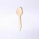 185mm disposable 100% natural material reinforced wooden coffee catering spoon wrapped individually for home and kitchen