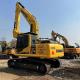 Used Komatsu PC210 crawler excavator sold at a low spot price