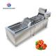 Industrial Fruit And Vegetable Washing Machine Adjustable Temperature