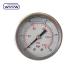 Industrial Oil Pump Axial Pressure Gauge Manometer 60mm Dial Size