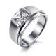 Tagor Jewelry Super Fashion 316L Stainless Steel Ring TYGR015