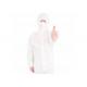 Multi Size Disposable Protective Coverall Anti Dust Work Protection Application