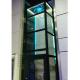 Strengthened Aluminium Well Shafts Home Elevator Traction Type 0.6 M/S