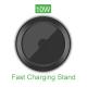Mobile Phone Wireless Charger 8 Pin Iphone Xs 8 Rapid Charging Grey Color