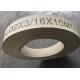 High Hardness Molded Brake Lining Roll , Synthetic Rubber Windlass Brake Lining