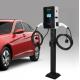 32A Scan QR Code To Charge 4.3 Screen Wall Mounted EV Charging Station For Tesla