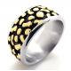 Tagor Jewelry Super Fashion 316L Stainless Steel Casting Ring PXR326
