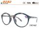 Lady fashionable  round reading glasses, made of plastic, Power rang : 1.00 to 4.00D